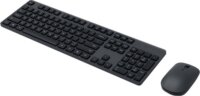 Xiaomi billentyűzet + egér szett (amerikai - US, vezeték nélküli, fekete)