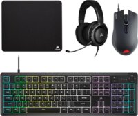 Corsair K55 CORE RGB billentyűzet 4in1 szett (amerikai - US, gamer, 4 az 1-ben: billentyűzet+egér+fejhallgató+egérpad, vezetékes, fekete) Corsair K55 CORE RGB billentyűzet 4in1 szett (amerikai - US, gamer, 4 az 1-ben: billentyűzet+egér+fejhallgató+egérpad, vezetékes, fekete)