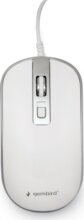 Gembird MUS-4B-06-WS (optikai, fehér/ezüst)