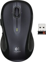 Logitech M510 (vezeték nélküli, sötét ezüst)