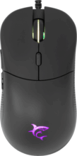 White Shark Bagdemagus (RGB, 7200 dpi, gamer, fekete)