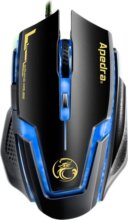 Apedra A9 (gamer, vezetékes, optikai, fekete)