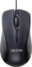 Dicota USB Mouse (vezetékes, fekete)