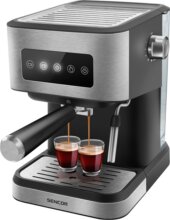 Sencor SES 4020SS espresso kávéfőző, Fekete-Szürke