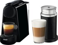 DeLonghi Essenza Mini Nespresso kapszulás kávéfőző tejhabosítóval, fekete