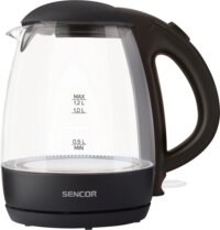 Sencor SWK 2300BK üveg vízforraló, 1,2 l