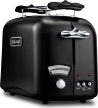 DeLonghi Argento CT021.BK1 kenyérpirító, 2 szeletes, fekete