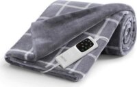 Imetec Adapto Velvet Square 16775 melegítő pléd, 150W, szürke
