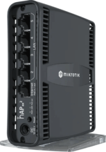 MikroTik hAP ax² (Wi-Fi 6, AX1800, kétsávos, 5×Gigabit, PoE Out)