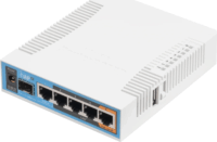 MikroTik hAP ac (Wi-Fi 5, AC1200, tri-band, 5×Gigabit, 1×SFP)