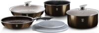 Berlinger Haus Metallic Line Shiny Black Edition Collection BH/7041 edénykészlet, 9 részes