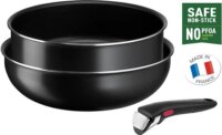 Tefal L1539153 Ingenio Easy Cook N Clean serpenyő szett, 3 részes