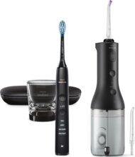 Philips Sonicare Cordless Power Flosser 3000 elektromos fogköztisztító készülék, Fekete