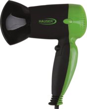 Hauser H-124 úti hajszárító, 1200W, fekete-zöld