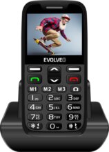 Evolveo EasyPhone XR nyomógombos mobiltelefon, Fekete