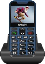 Evolveo EasyPhone XR nyomógombos mobiltelefon, Kék