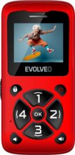 Evolveo EasyPhone ID mobiltelefon időseknek, Piros