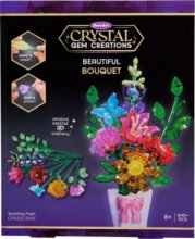 Készítsd magad, 3D-s virágcsokor, kristályokkal