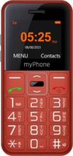 MyPhone Halo Easy mobiltelefon, Piros