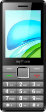 MyPhone 7340 LTE mobiltelefon, Fekete-Ezüst
