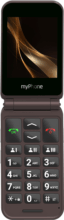 MyPhone Harmony LTE Praline Collection mobiltelefon, Barna