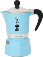 Bialetti Rainbow 5042 kotyogós kávéfőző, 3 személyes, Kék