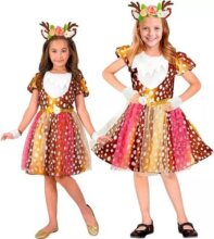 Rénszarvas jelmez kiegészítőkkel, 140 cm