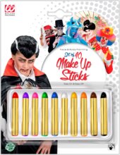 Színes arcfesték 10 darabos, 24 ml