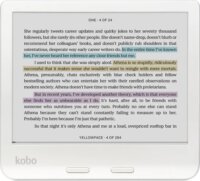 Kobo Libra Colour 7" E-book olvasó, 32GB, White