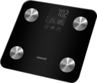 Sencor SBS 6026BK fitnesz személymérleg, fekete