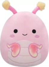 Squishmallows, Guinevere, a rózsaszín sáska plüss, 20 cm
