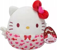 Squishmallows, Hello Kitty szívecskés plüss, 20 cm