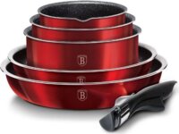 Berlinger Haus Burgundy Metallic Line Collection BH/1674 edénykészlet, 12 részes