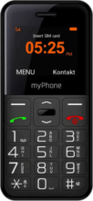 MyPhone Halo Easy mobiltelefon, Fekete