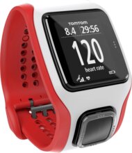 TomTom Runner Cardio GPS sportóra, Fehér-Piros