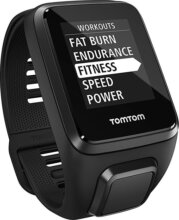 TomTom Spark 3 Cardio + Music GPS fitnesz okosóra, S méret, Fekete