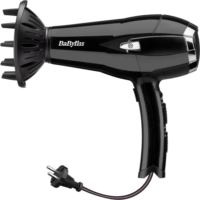 BaByliss Cordkeeper 2000 D374DE hajszárító, 2000W, fekete