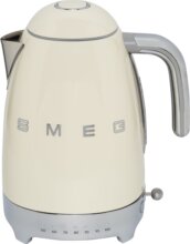 SMEG Retro vízforraló állítható hőfokkal, 1,7 l, bézs