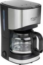 Adler AD 4407 filteres kávéfőző, fekete/inox