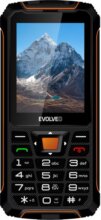 Evolveo StrongPhone Z6 nyomógombos mobiltelefon, Fekete-Narancs