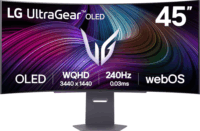 LG UltraGear 45GX950A-B 45" 5K2K ívelt OLED gaming monitor