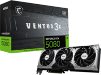 MSI GeForce RTX 5080 Ventus 3X 16GB GDDR7 OC