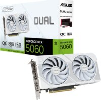Asus Dual GeForce RTX 5060 White 8GB GDDR7 OC