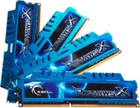G.Skill 32GB / 1600MHz RipjawsX Blue (DDR3, Kit 4x8GB)