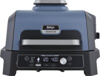 Ninja Woodfire Pro Connect XL OG901EU elektromos kültéri grillsütő és forrólevegős sütő, 1700W