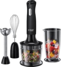 Russell Hobbs Matte Black 24702-56 3 in 1 botmixer, 500W, Fekete
