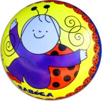 Bogyó és Babóca mintás gumilabda, 22 cm
