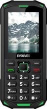 Evolveo Strongphone X5 DualSIM nyomógombos mobiltelefon, Fekete-Zöld