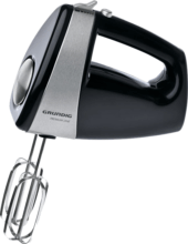 Grundig HM 5040 kézi mixer, 300W, fekete-ezüst