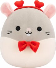 Squishmallows, Rusty a szürke patkány, 20 cm